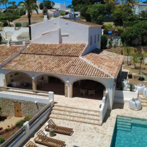 Villa Hibiscus - drone shot